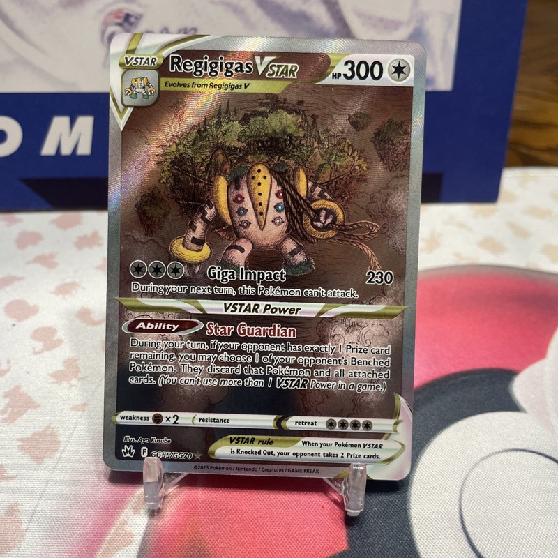 Pokemon Regigigas VSTAR GG55/GG70 Crown Zenith: Galarian Gallery 💎
