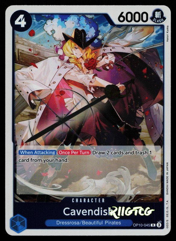 Cavendish (045) OP10-045 Royal Blood One Piece NM
