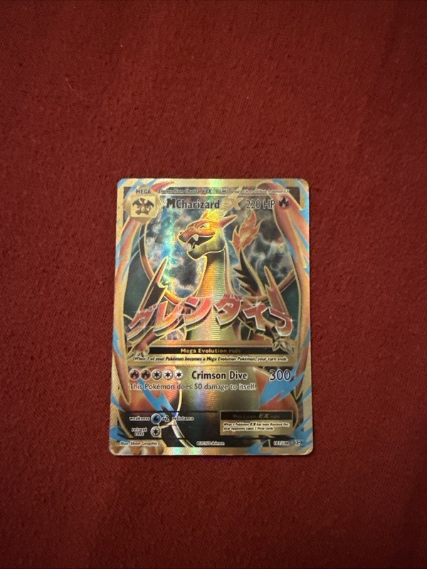 M Charizard EX (Full Art) 101/108 Evolutions Holo