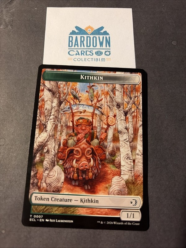 Kithkin Token (0007) Treasure Token (0010) – Lorwyn Eclipsed MTG