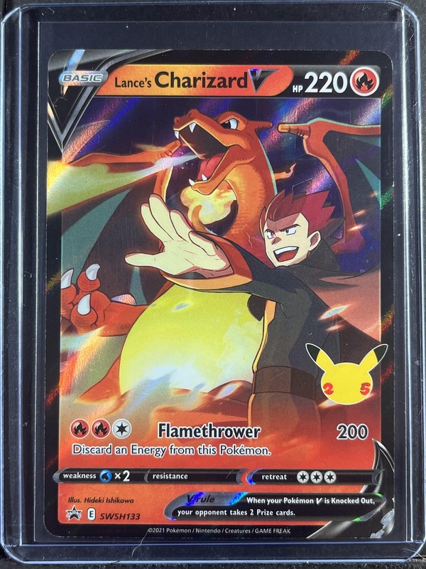 Lance’s Charizard V #SWSH133 SWSH: Sword & Shield Promo Cards 250001