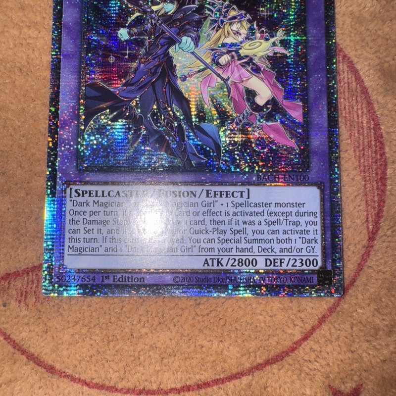 🔥 YUGIOH The Dark Magicians BACH-EN100 STARLIGHT RARE NM ENGLISH ORIGINAL #1 gallery