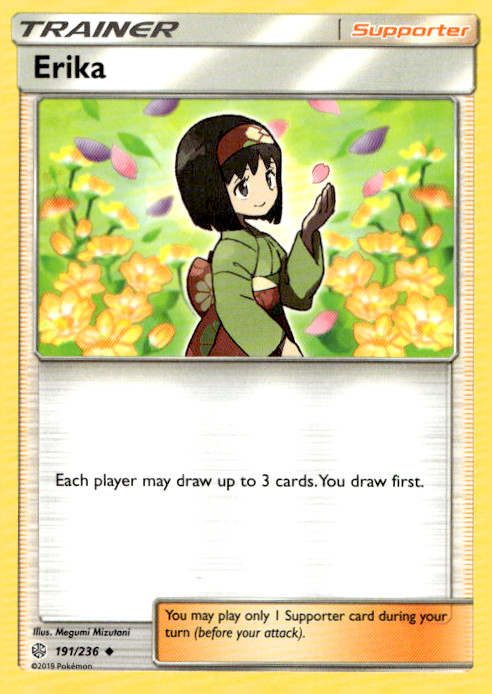 Erika 191/236 Uncommon Regular SM – Cosmic Eclipse NM