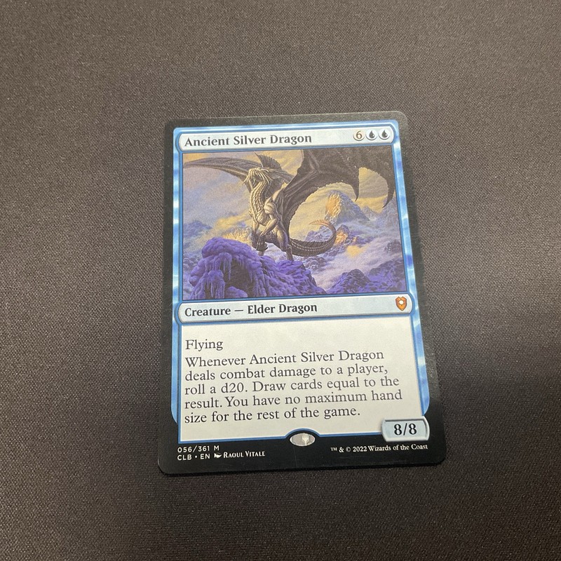 MTG: Ancient Silver Dragon – Commander Legends: Battle for Baldur’s Gate 56