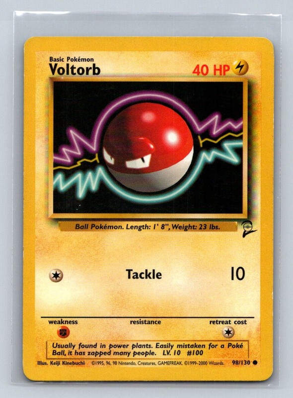 Voltorb 098/130 Base Set 2 Common LP