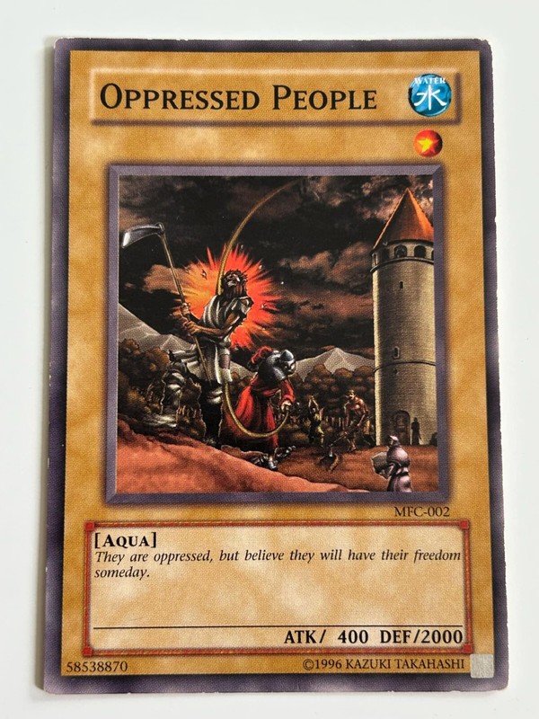 Oppressed People – MFC-002 – YuGiOh! Magician’s Force – MP