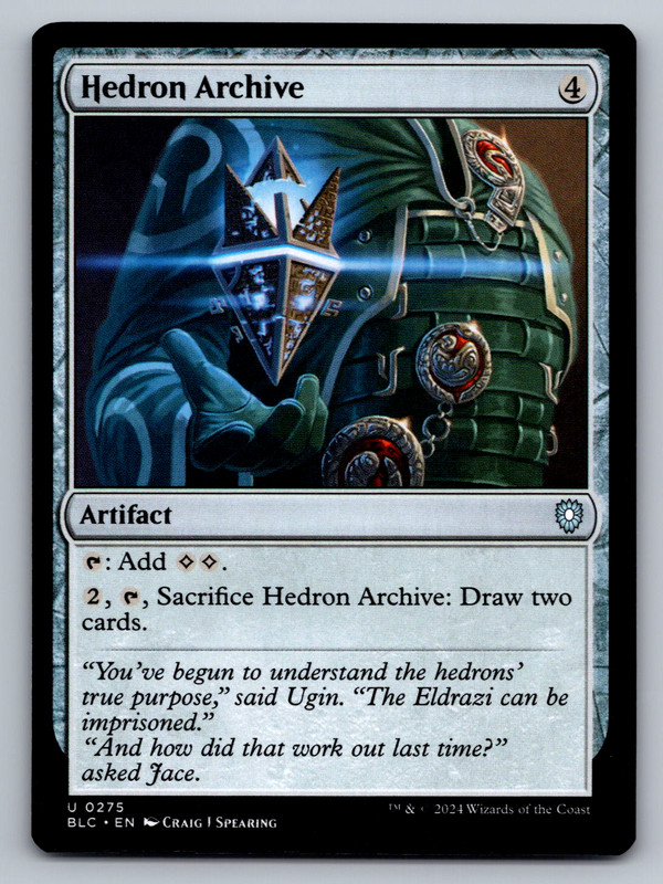 Hedron Archive U 0275 Bloomburrow Regular