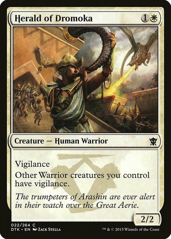 4 Herald of Dromoka 4x x4 – NM – Dragons of Tarkir – SPARROW MAGIC