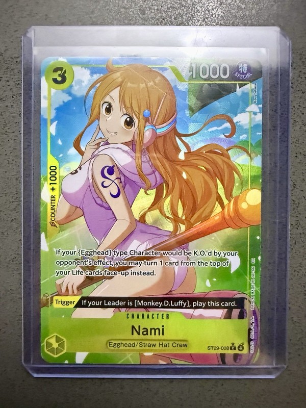 Nami (Full Art) ST29-008 Starter Deck (Egghead) – One Piece Card Game English