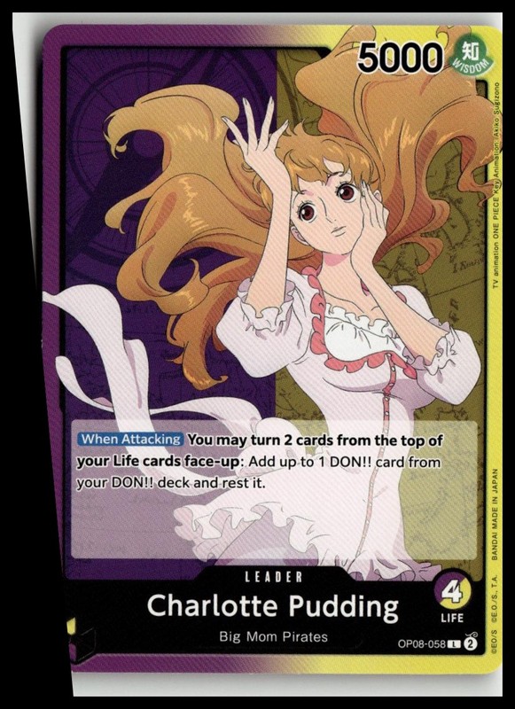 Two Legends #OP08-058 Charlotte Pudding (058)