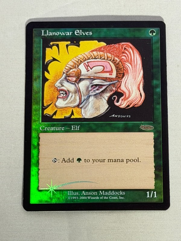 MTG FOIL Llanowar Elves FNM Promos Magic the Gathering