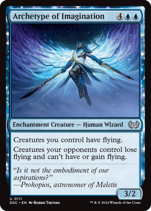 Archetype of Imagination – 111 – NM – Commander: Duskmourn: House of Horror