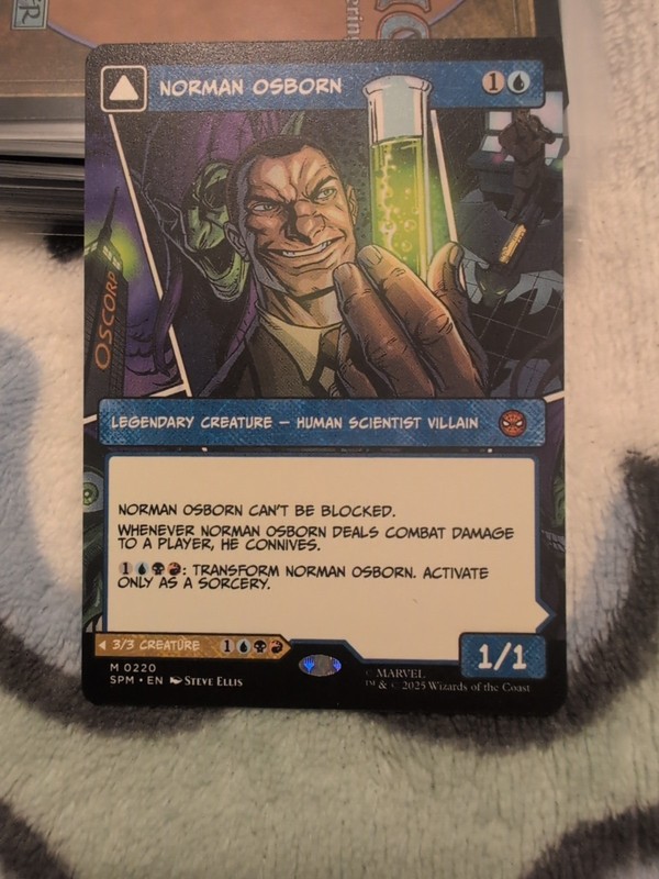 Norman Osborn (Borderless) Marvel’s Spider-Man Regular NM 2126