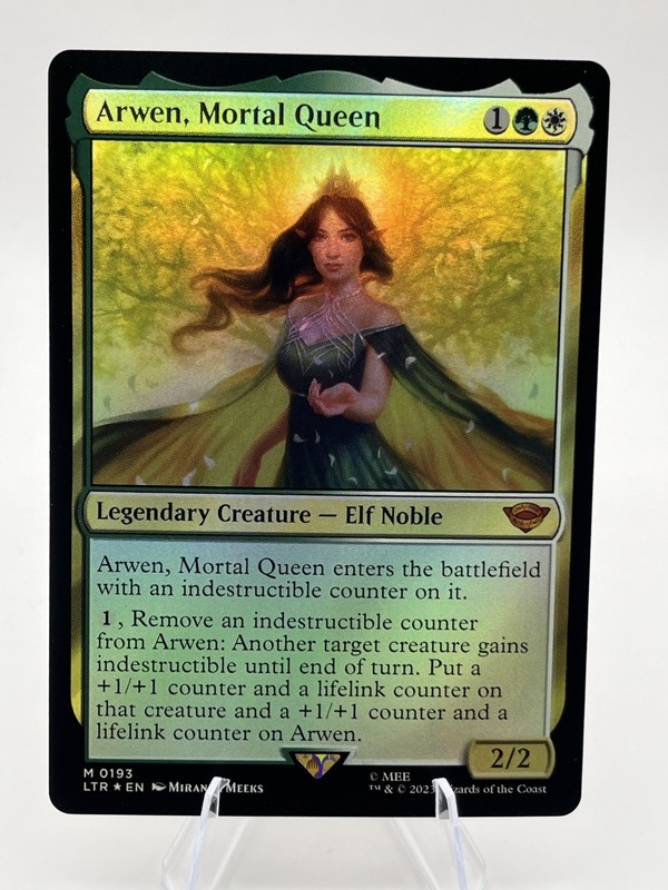 Arwen, Mortal Queen *Foil* – Lord of the Rings – MTG Magic the Gathering – NM