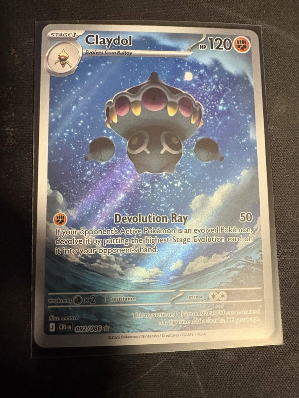 Claydol 092/086 Me04: Chaos Rising Holo