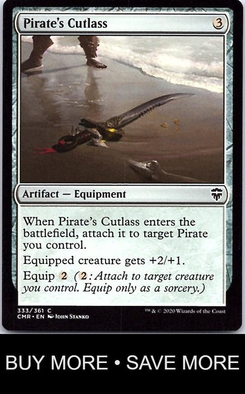 Pirate’s Cutlass 333 Commander Legends Stanko