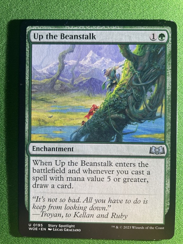 Up the Beanstalk – Wilds of Eldraine (WOE) – EN – U 0195