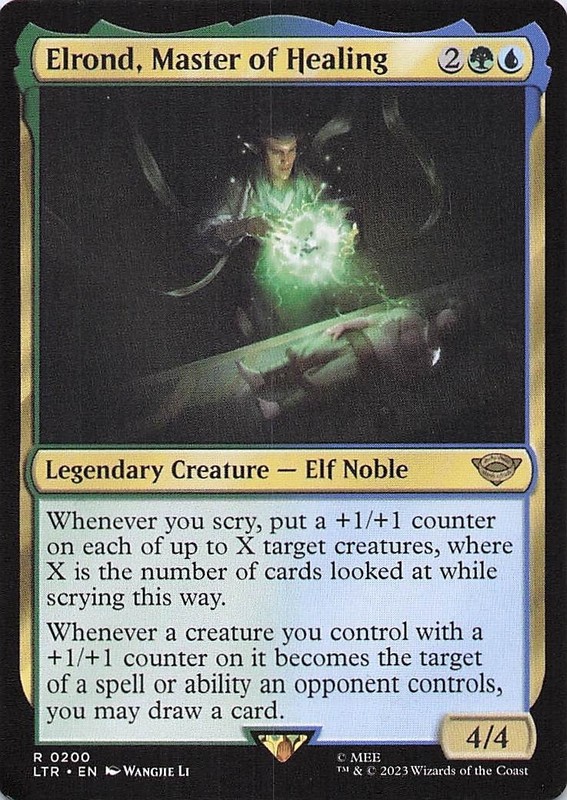 Elrond, Master of Healing Universes Beyond: the Lord of the Rings Regular
