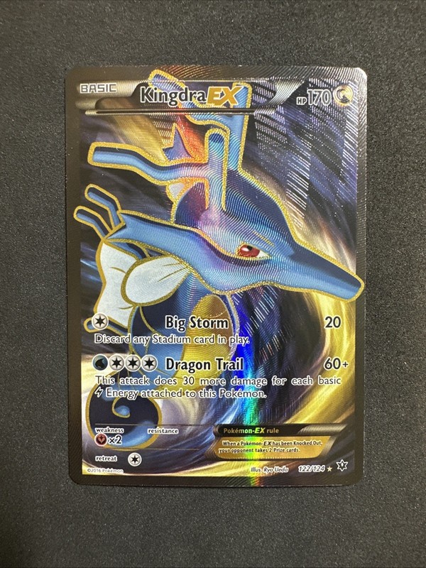 Pokemon Kingdra EX (Full Art) 122/124 Fates Collide Holo