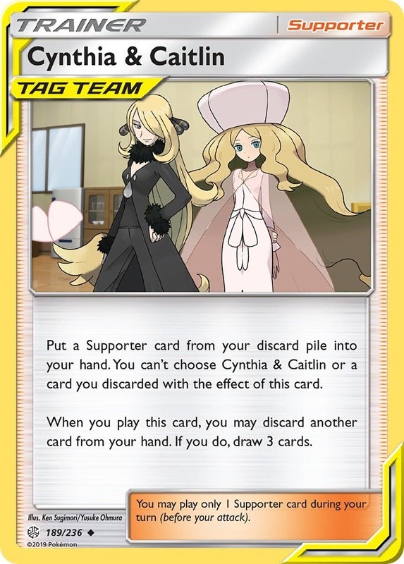 Cynthia & Caitlin [SM12 – 189/236] SM – Cosmic Eclipse – NM – AA-1-001