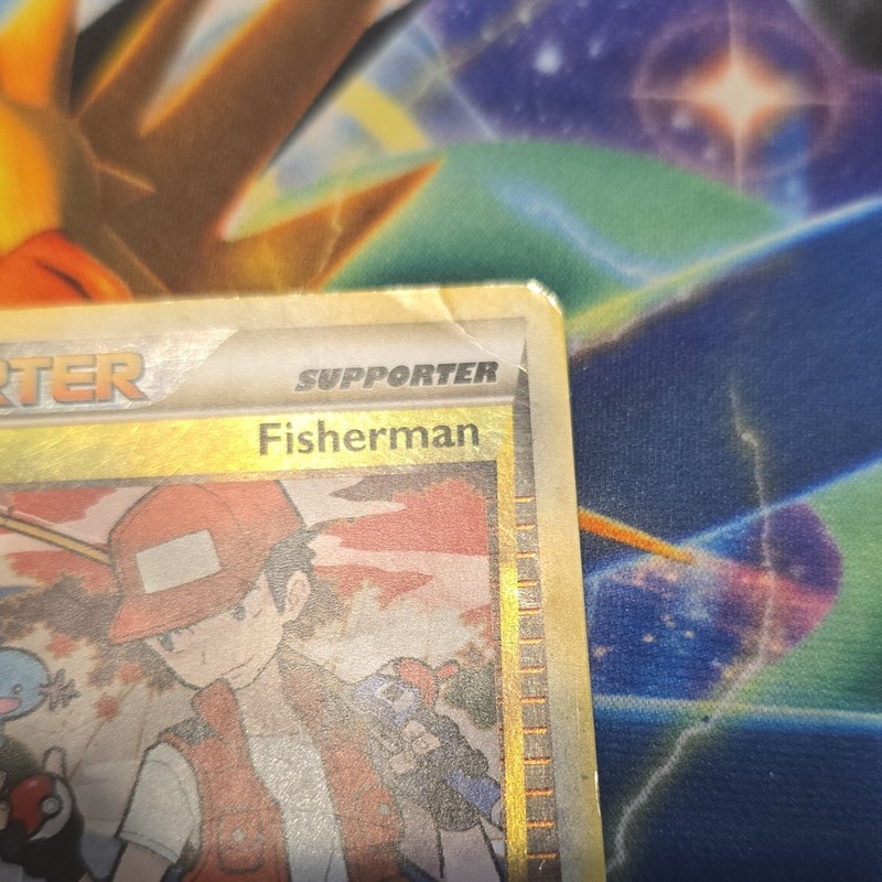 Fisherman 92/123 HeartGold & SoulSilver Reverse Holo Uncommon Eng 2010 gallery
