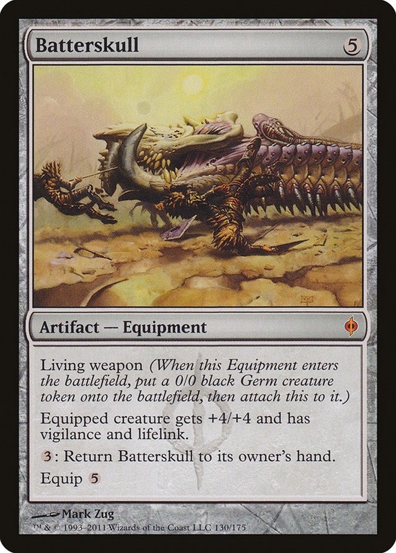 MTG Magic the Gathering Batterskull (130/181) New Phyrexia LP