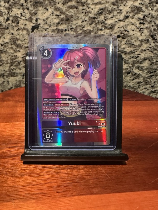 Yuuki EX11-069 SR – EX11 Dawn of Liberator – Digimon TCG