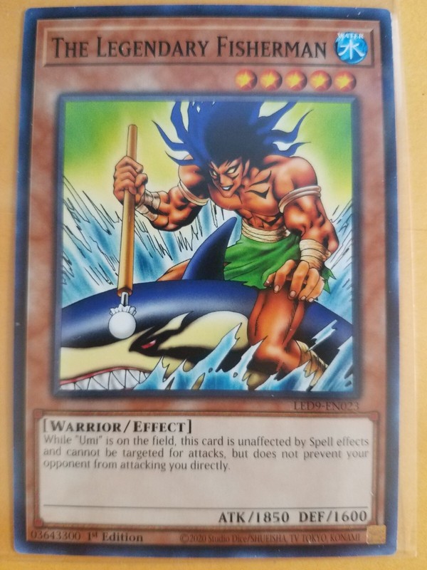 THE LEGENDARY FISHERMAN / WARRIOR / EFFECT / Yu-Gi-Oh! 2020