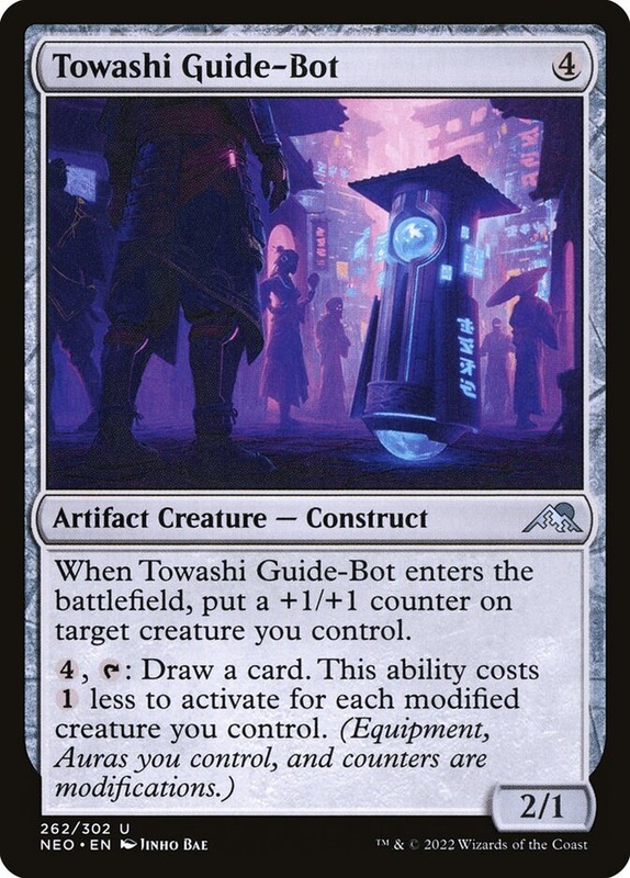 Towashi Guide-Bot (262) Kamigawa: Neon Dynasty NEO MTG Magic