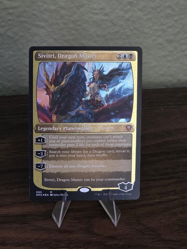 MTG Sivitri, Dragon Master (Foil Etched) Commander: Dominaria United Foil