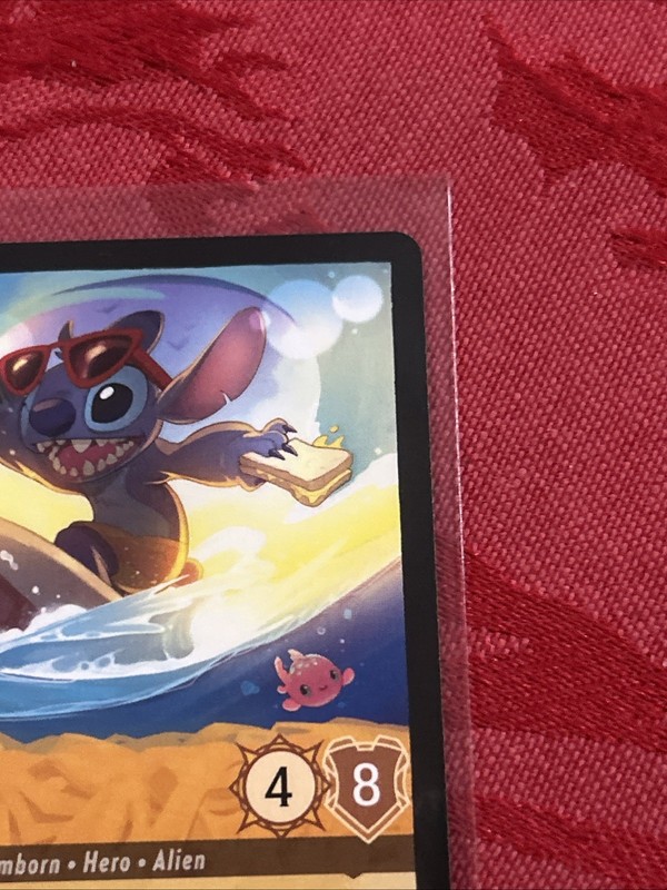 Lorcana Fabled - STITCH- Carefree Surfer - Legendary 24/204 M/NM gallery