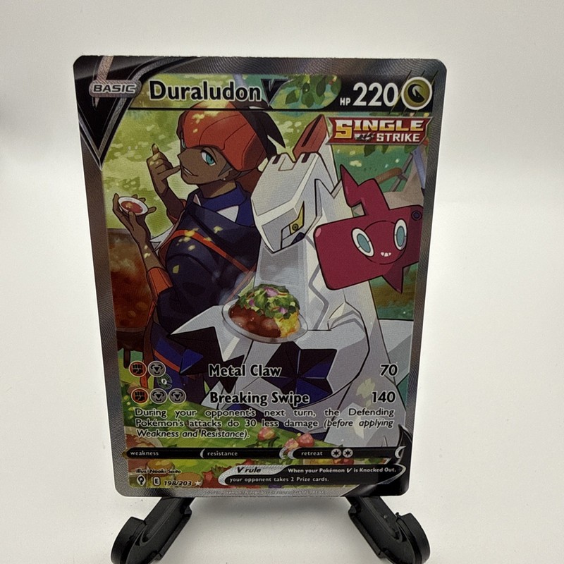 Duraludon V (Alternate Full Art) 198/203 SWSH07: Evolving Skies Holo