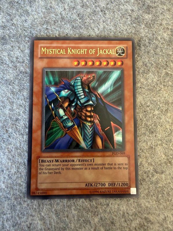 Mystical Knight of Jackal PGD-069 Pharaonic Guardian Unlimited – NM