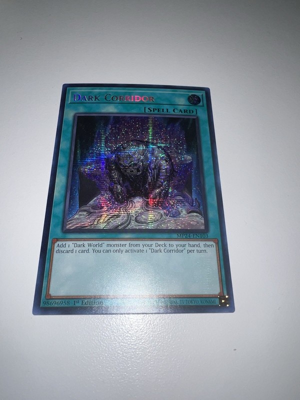 Konami Dark Corridor Spell Card Holo MP24 1st Edition MP24-EN103
