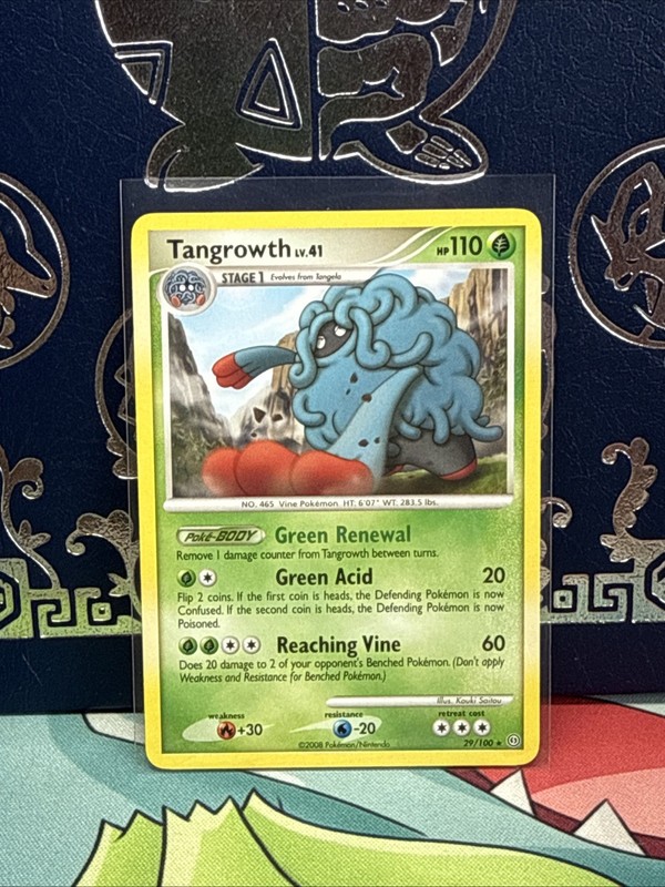 Tangrowth Rare – DP Stormfront 29/100 2008 NM Pokemon