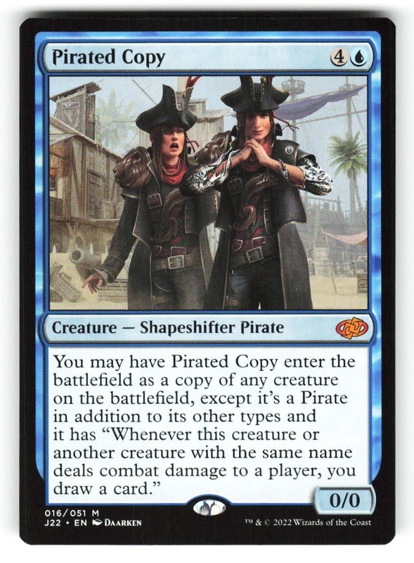 Pirated Copy #16 (NM) (M) (J22) Magic MTG