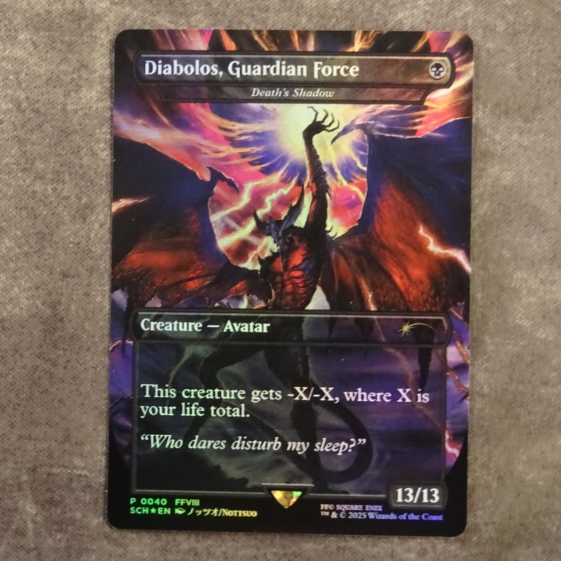 Diabolos Guardian Force – Store Championship Full Art Foil NM MtG #5