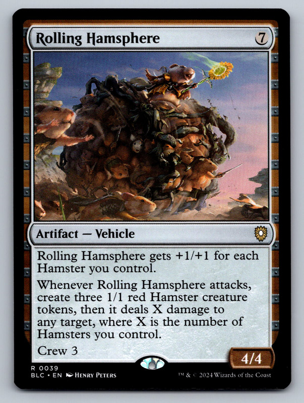 Rolling Hamsphere R 0039 Bloomburrow Regular