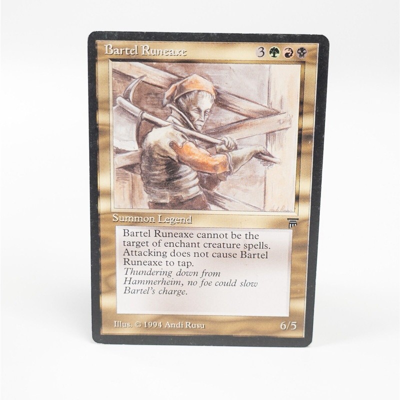Bartel Runeaxe 222 MTG Legends Rare