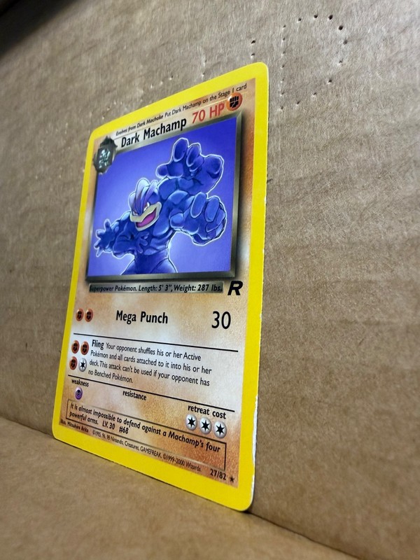Dark Machamp 27/82 Team Rocket Regular gallery