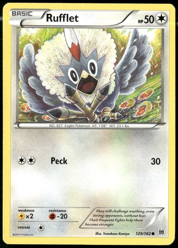 Rufflet 129/162 XY – BREAKthrough NM