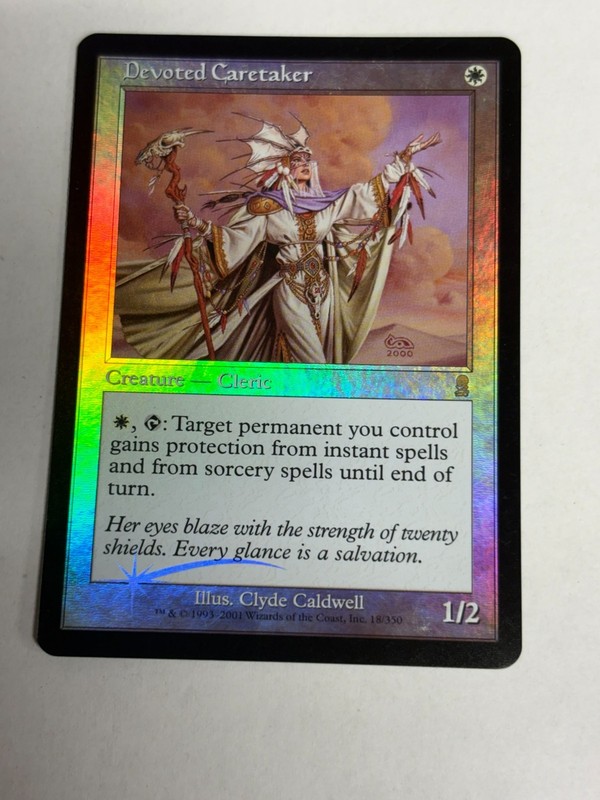 1x Devoted Caretaker – Foil LPNM English Odyssey MTG Magic