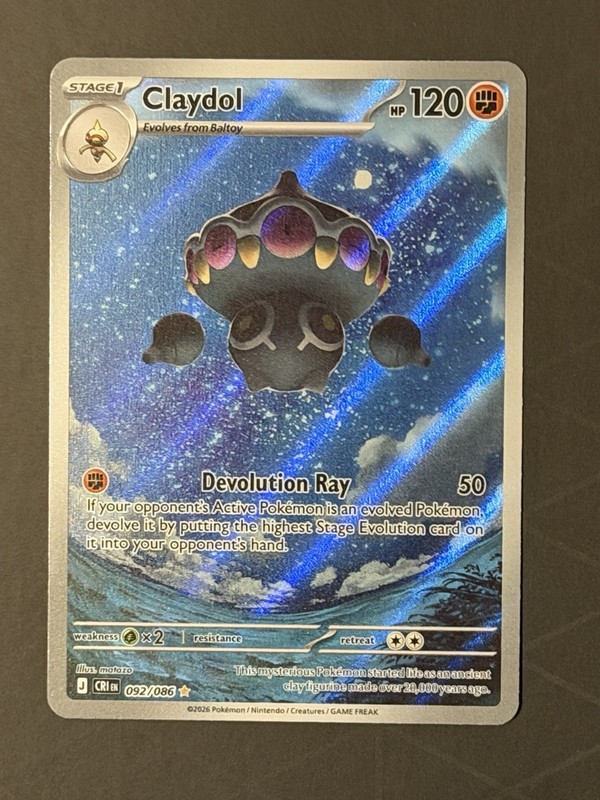 Claydol 092/086 – Illustration Rare – Pokémon TCG: Chaos Rising – English
