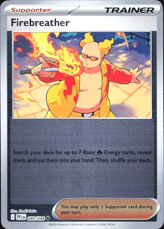 Firebreather PFL ME02: Phantasmal Flames #089/094 Uncommon Reverse Holo NM
