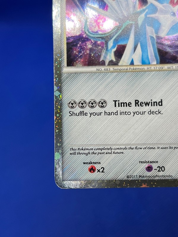 2011 Pokemon Call of Legends Dialga (Shiny) SL2 Shiny Holo Rare DMG gallery