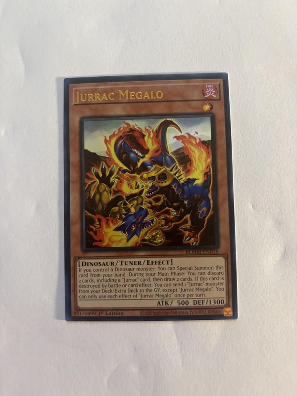 Battles of Legend: Monster Mayhem #BLMM-EN016 Jurrac Megalo