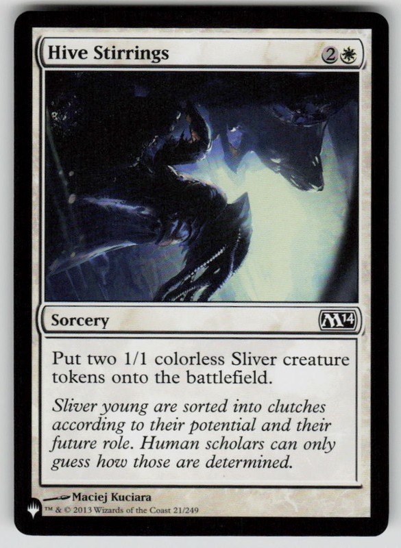 Hive Stirrings Common The List Reprints 21/249 MTG Near Mint 2020