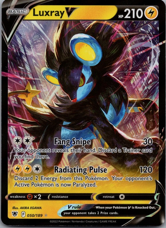 Luxray V 050/189 SWSH10: Astral Radiance NM