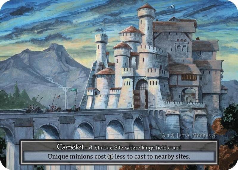 Camelot 1x Arthurian Legends SCR Sorcery Unique MINT site
