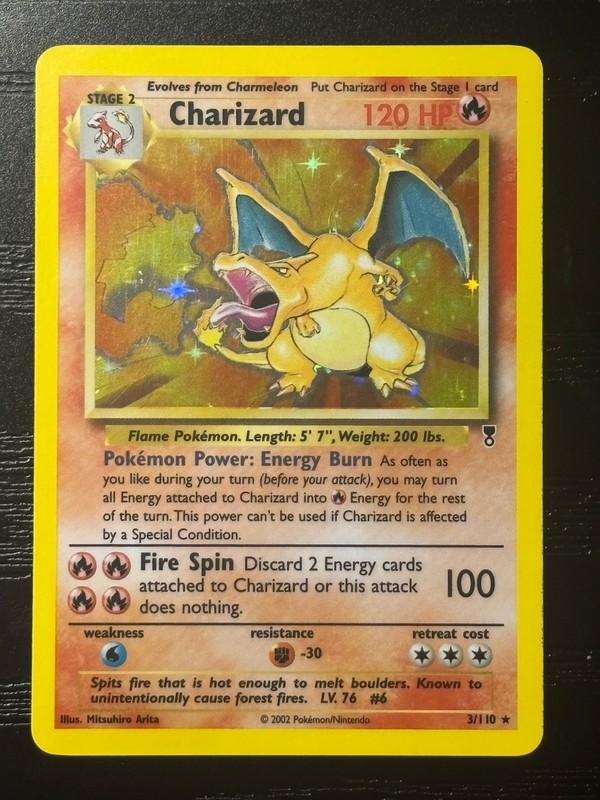 Charizard – Legendary Collection 3/110 – Holo Rare